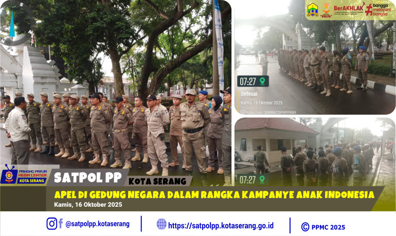 Apel di Gedung Negara dalam Rangka Kampanye Anak Indonesia