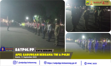 Apel Gabungan Bersama TNI & Polri