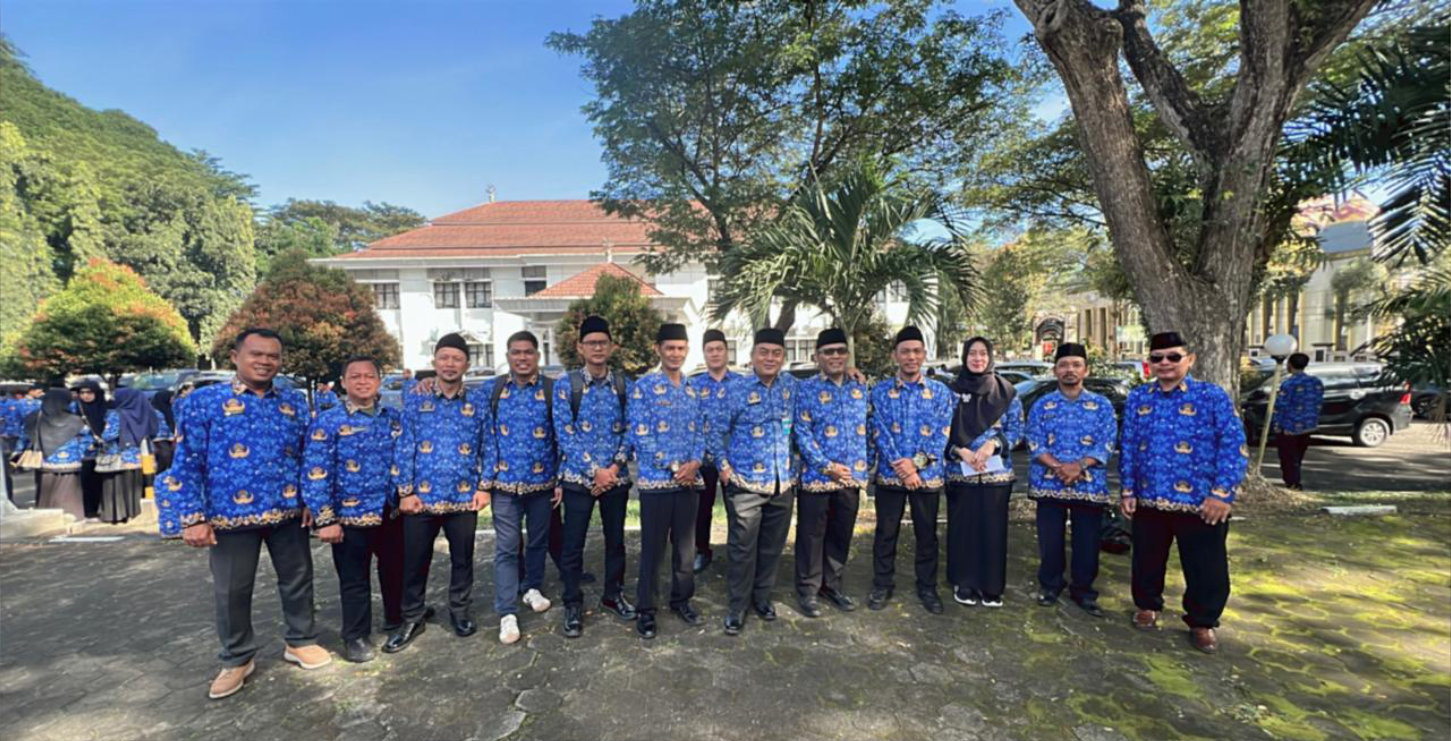 Apel HUT Otonomi Daerah ke-29 di Pemkot Serang
