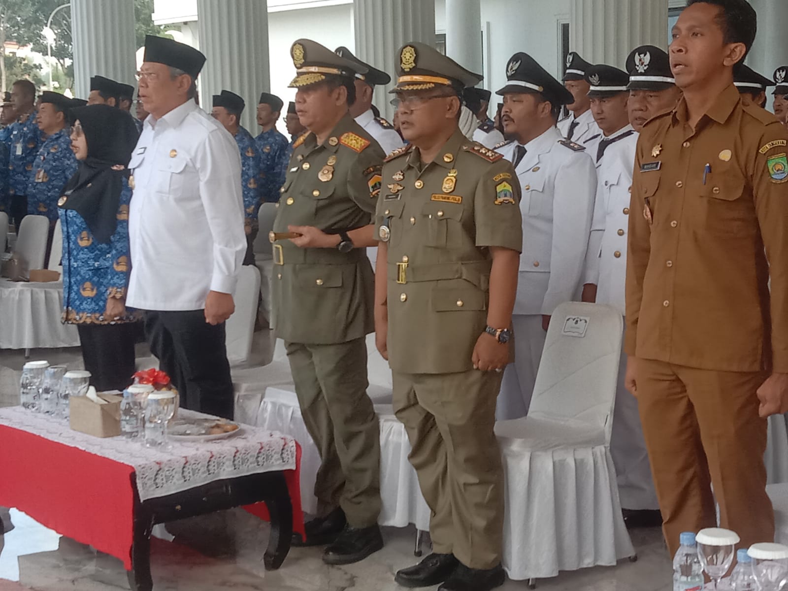 Satpol PP Kota Serang Turut Hadir dalam Rangkaian HUT Satpol PP, Linmas, dan Damkar