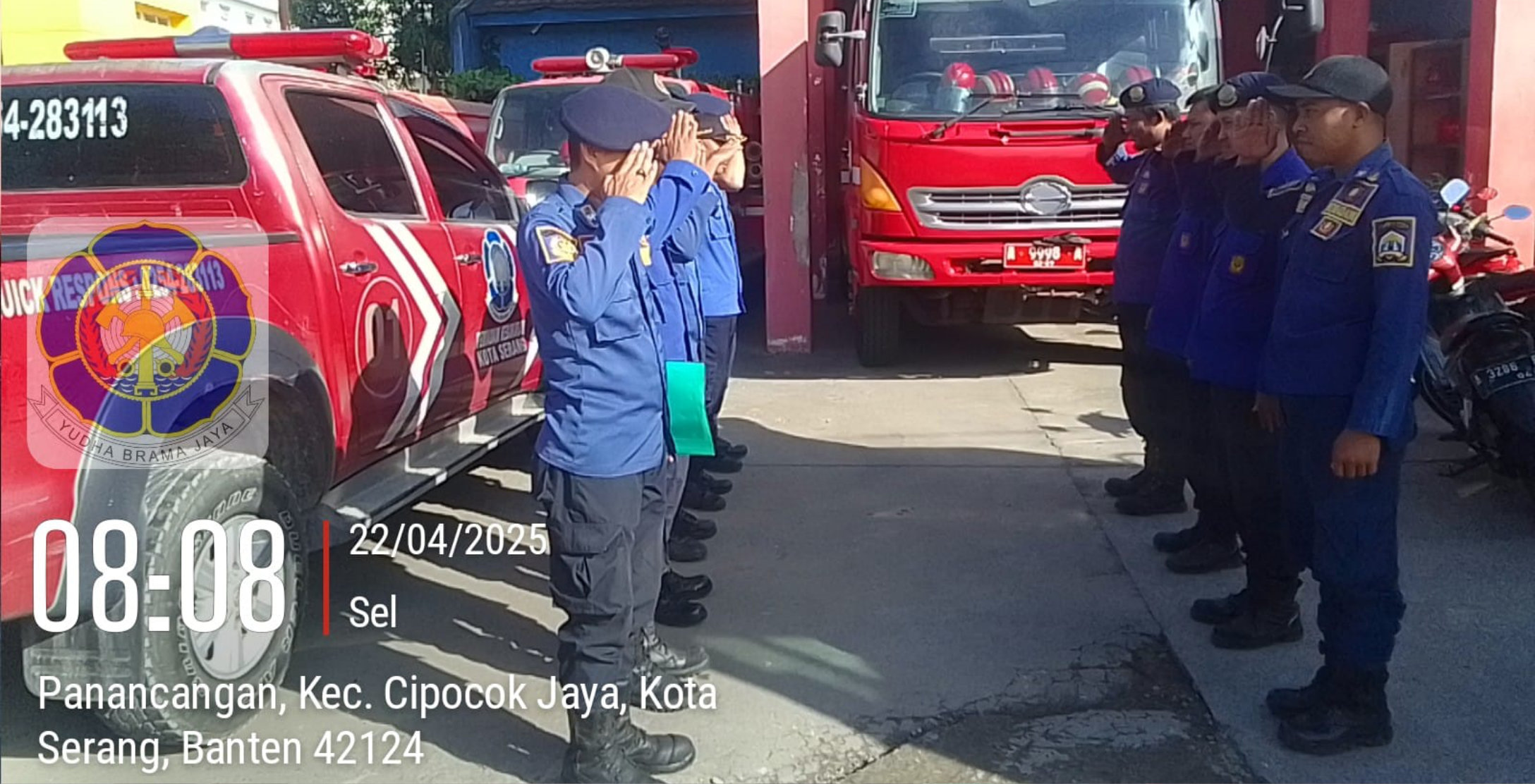 Apel Pleton 3 Damkar Kota Serang