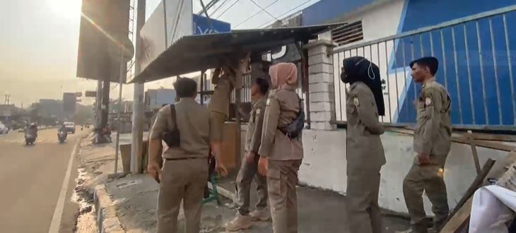 Penertiban PKL di Kepandean