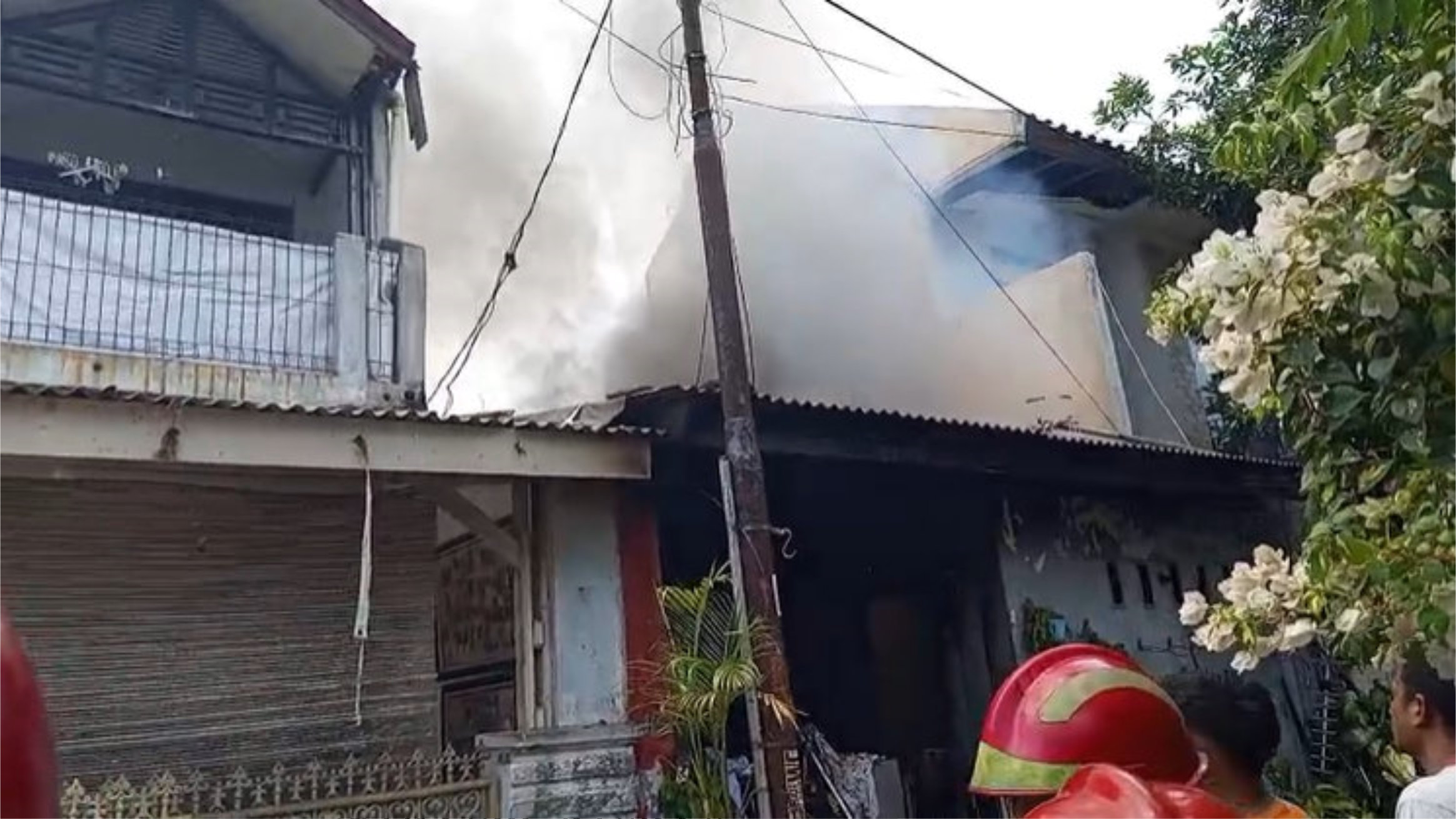 Rumah Warga Terbakar, Diduga Akibat Korsleting Listrik pada Mesin Air