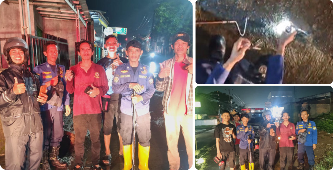 Evakuasi Kunci Masuk Solokan