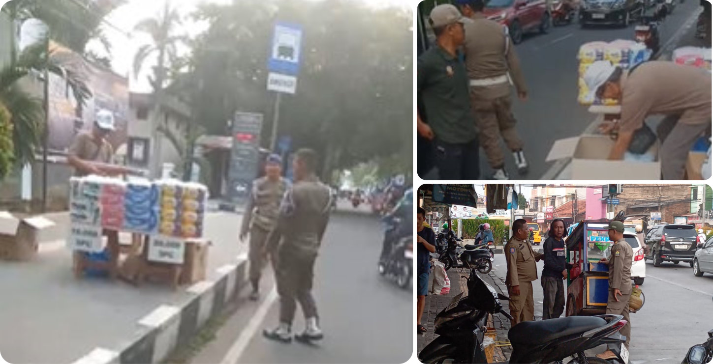 Himbauan Pedagang Area Jalan Protokol