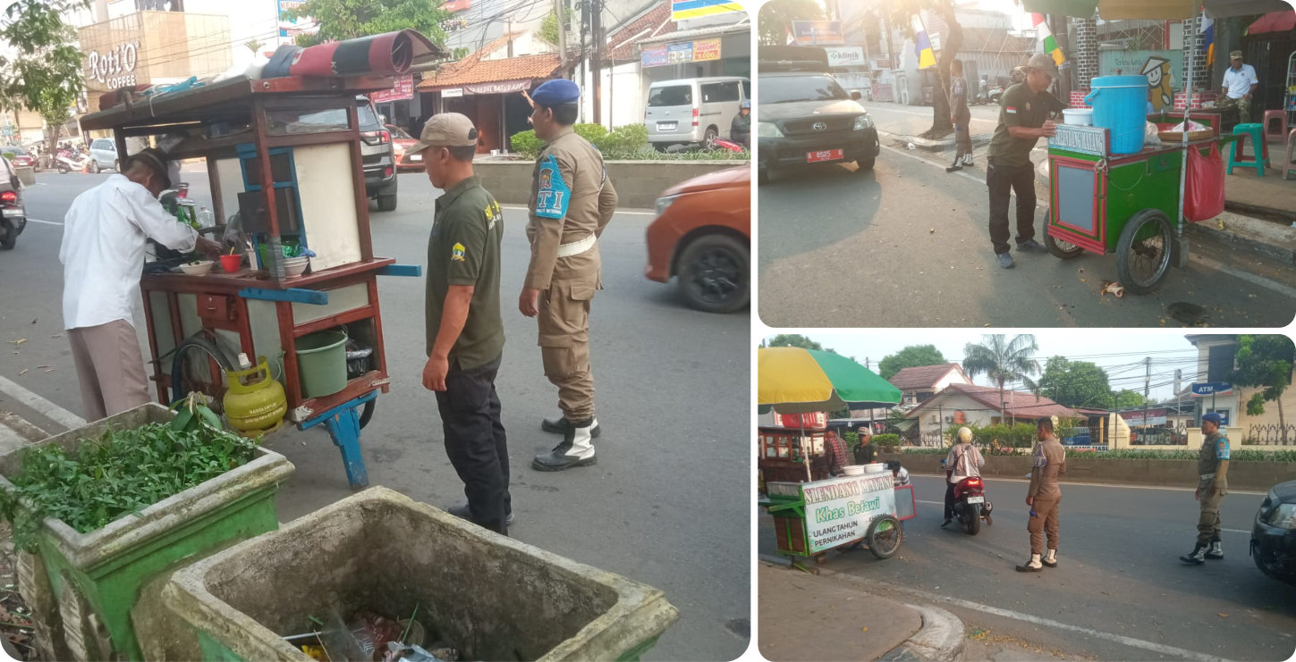 Himbauan Pedagang Area Jalan Protokol