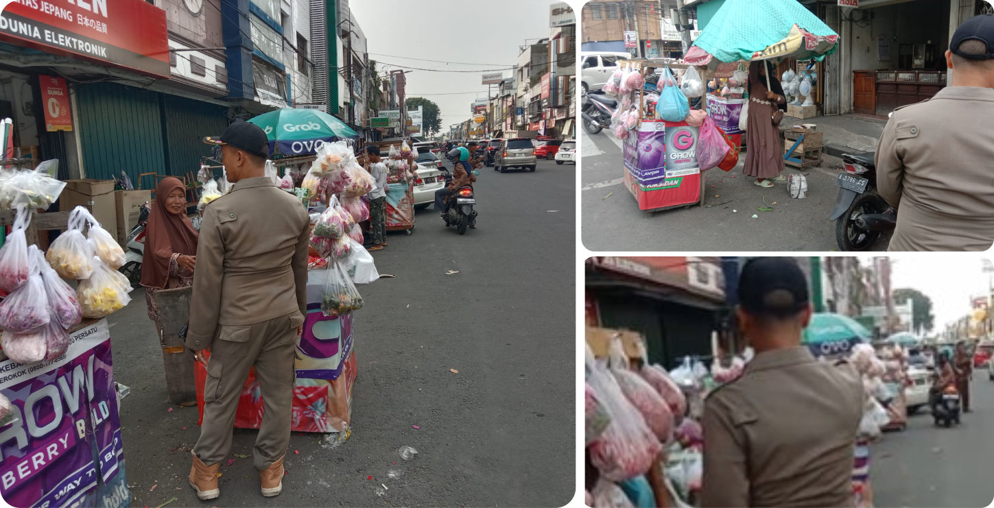 Himbauan Pedagang Area Pasar Lama