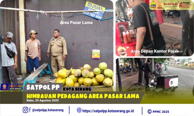 Himbauan Pedagang Area Pasar Lama