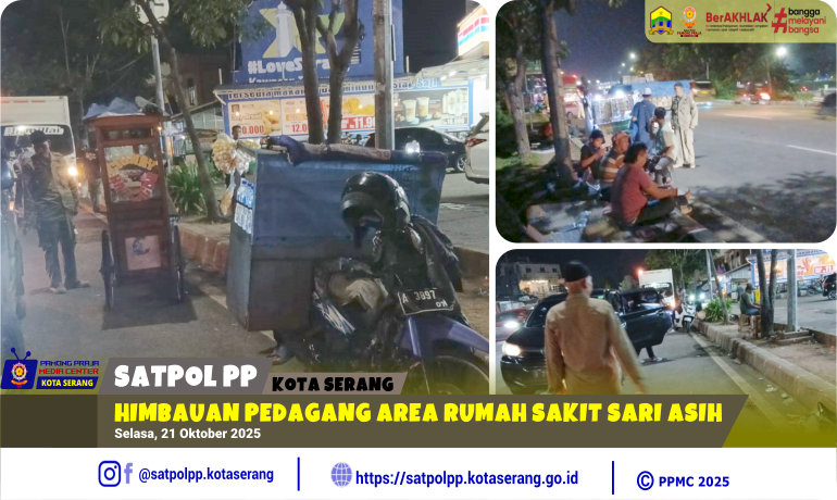 Himbauan Pedagang Area Rumah Sakit Sari Asih