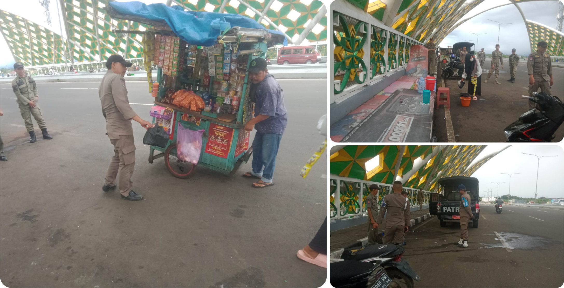 Himbauan Pedagang Jembatan Arya Wasangkara