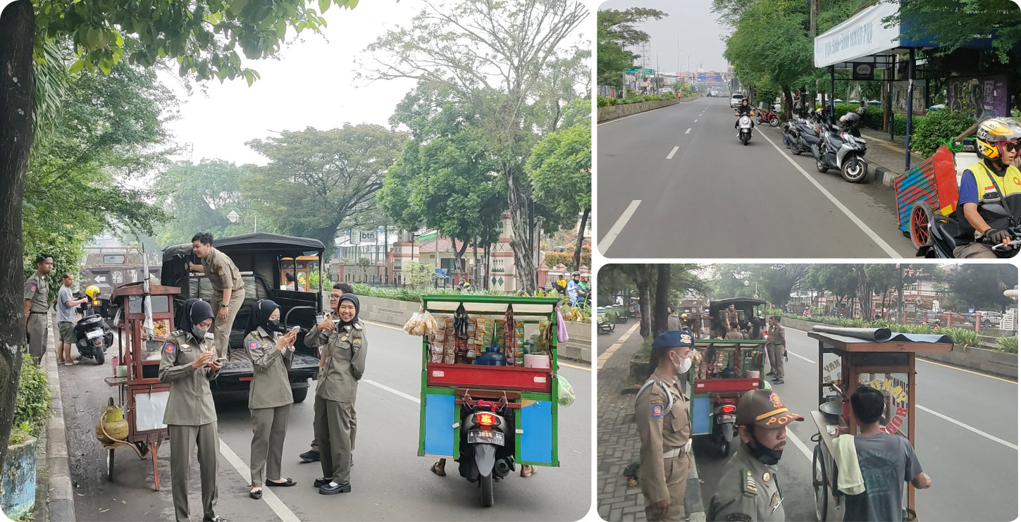 Himbauan PKL Depan Kantor Catatan Sipil