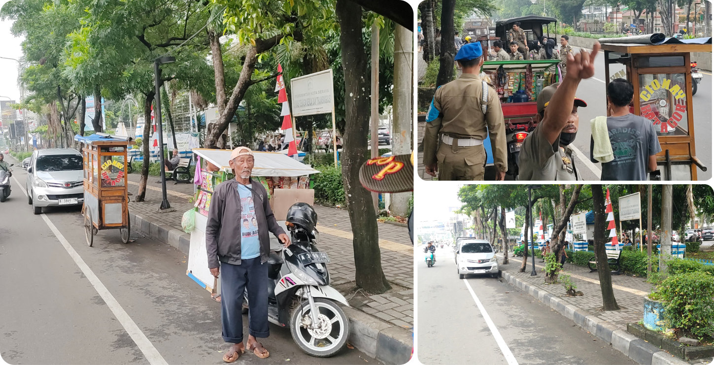 Himbauan PKL Depan Kantor Catatan Sipil