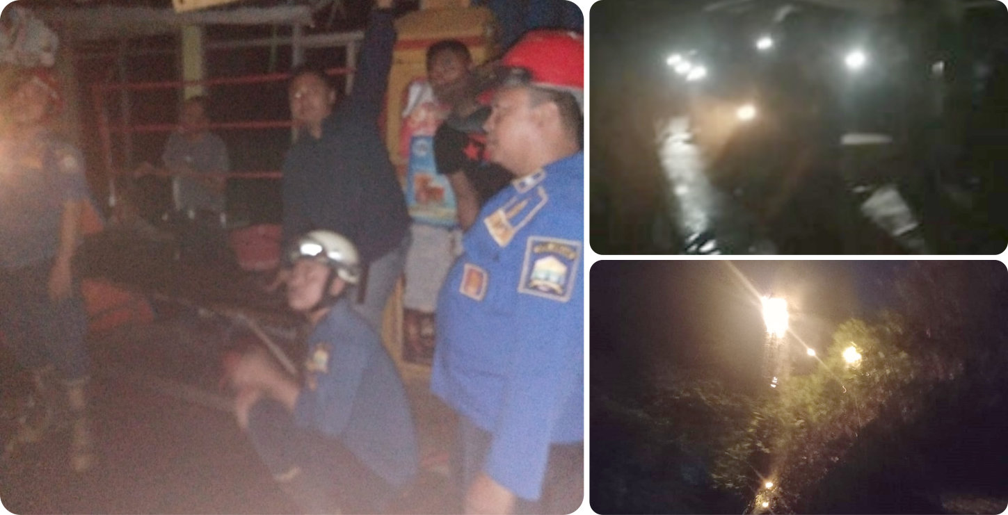 Kebakaran korsleting Listrik PLN di Ciruas