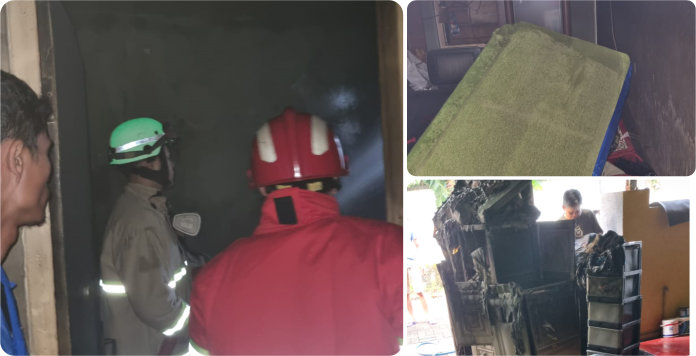 Kejadian Kebakaran Rumah di Kelurahan Banjarsari