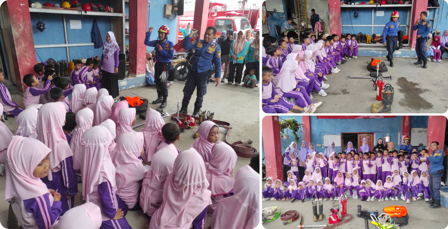Kunjungan RA Thoriqul Jannah Perumahan Banten Indah Permai