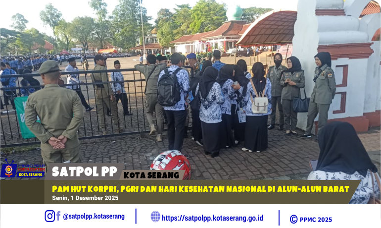 PAM HUT KORPRI, PGRI dan Hari Kesehatan Nasional di Alun-alun Barat