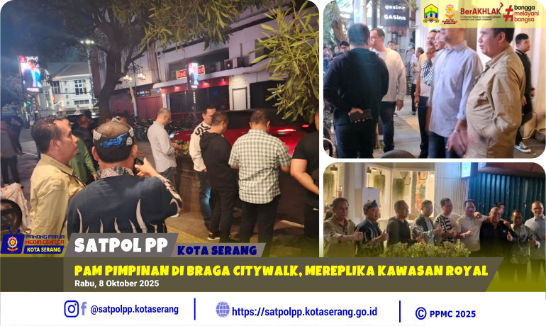 PAM Pimpinan di Braga Citywalk, Mereplika Kawasan Royal