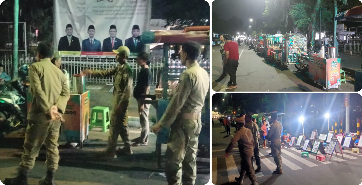 Patroli Alun-Alun Kota Serang