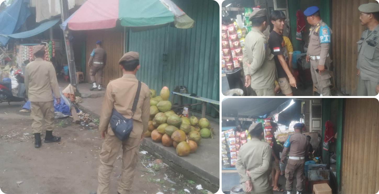 Patroli Himbauan PKL Area Pasar Lama