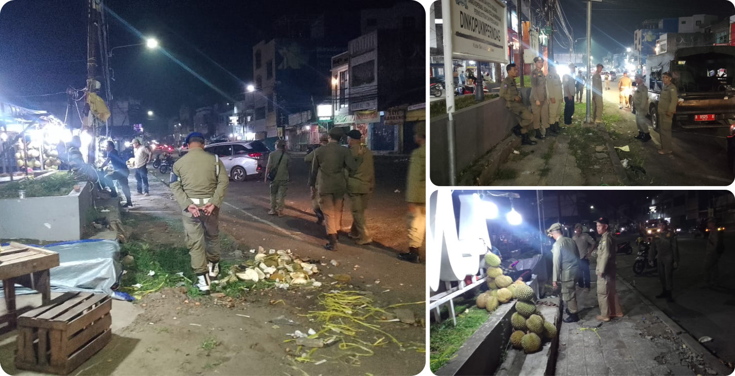 Patroli Malam Area Pasar Lama