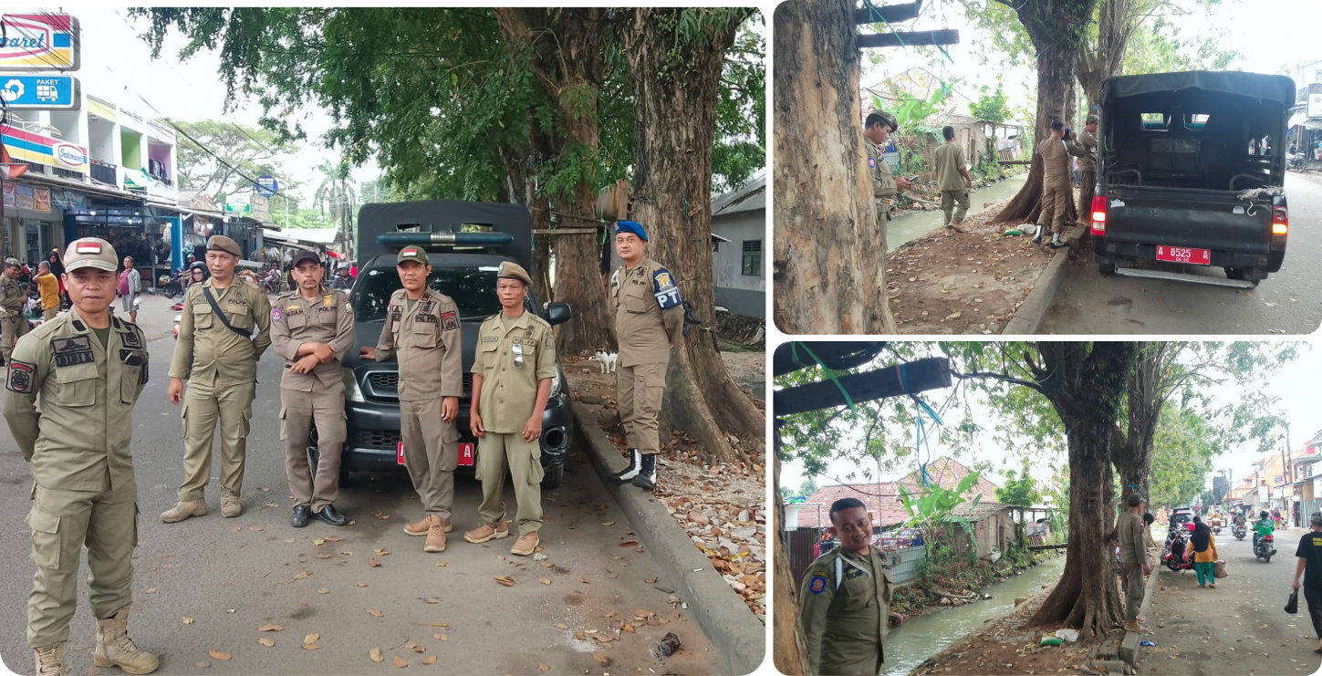 Patroli Pedagang di Taman Sari