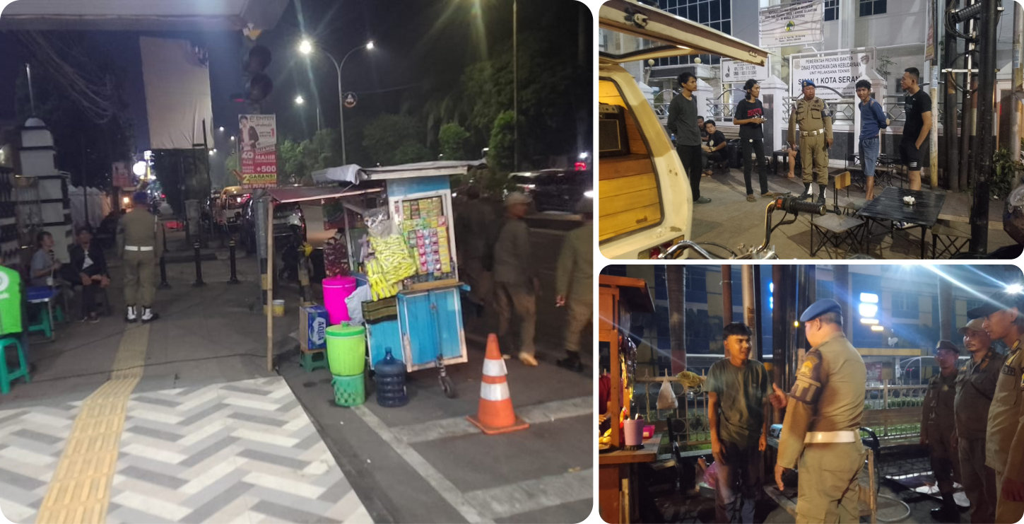 Patroli PKL Area Jalan Jendral Ahmad Yani