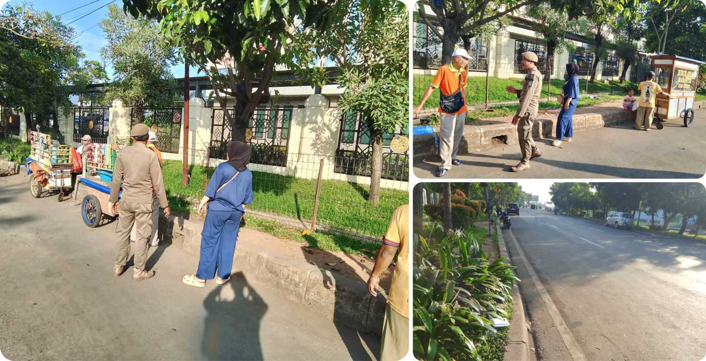 Patroli PKL Area RS Sari Asih