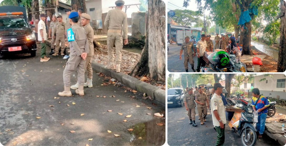 Patroli PKL Taman Sari