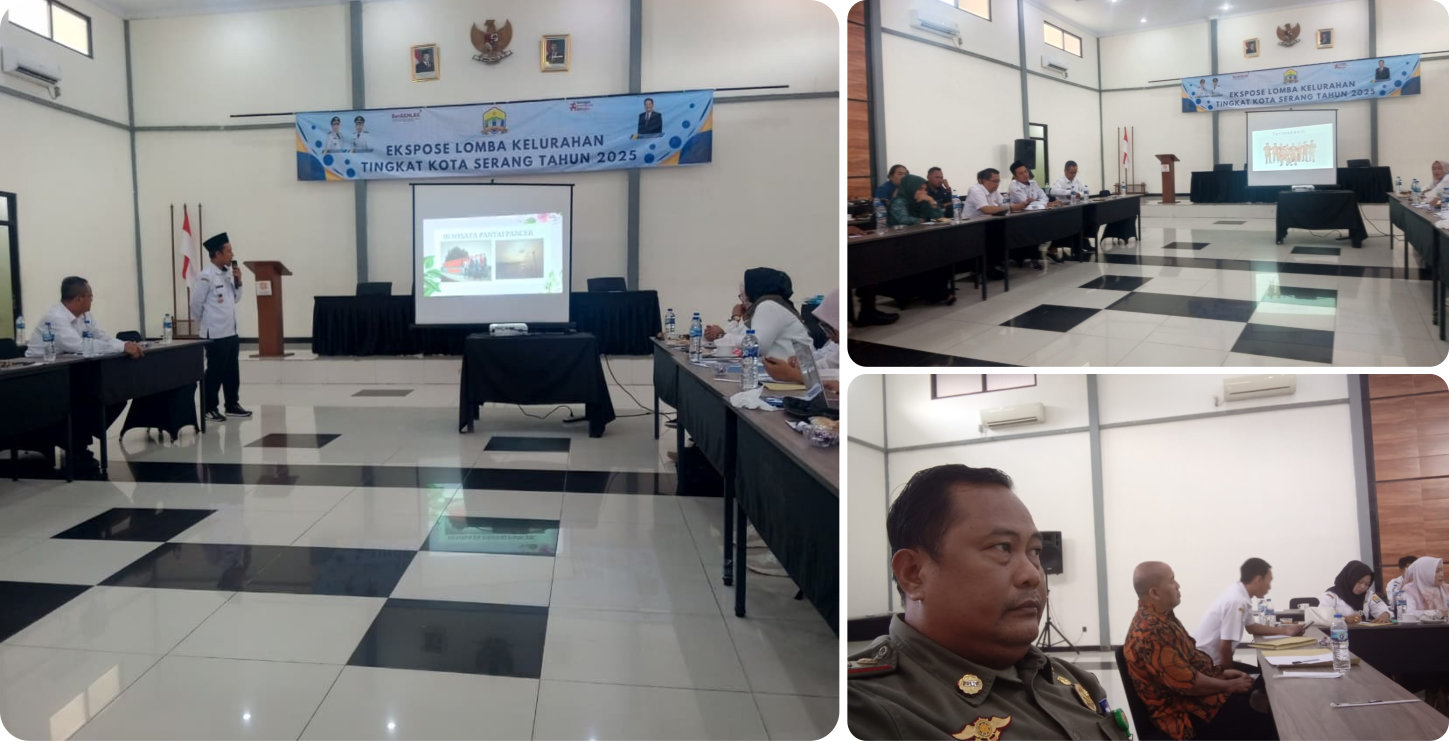 Pemaparan-Ekspose Lomba Kelurahan Tk Kota Serang 2025