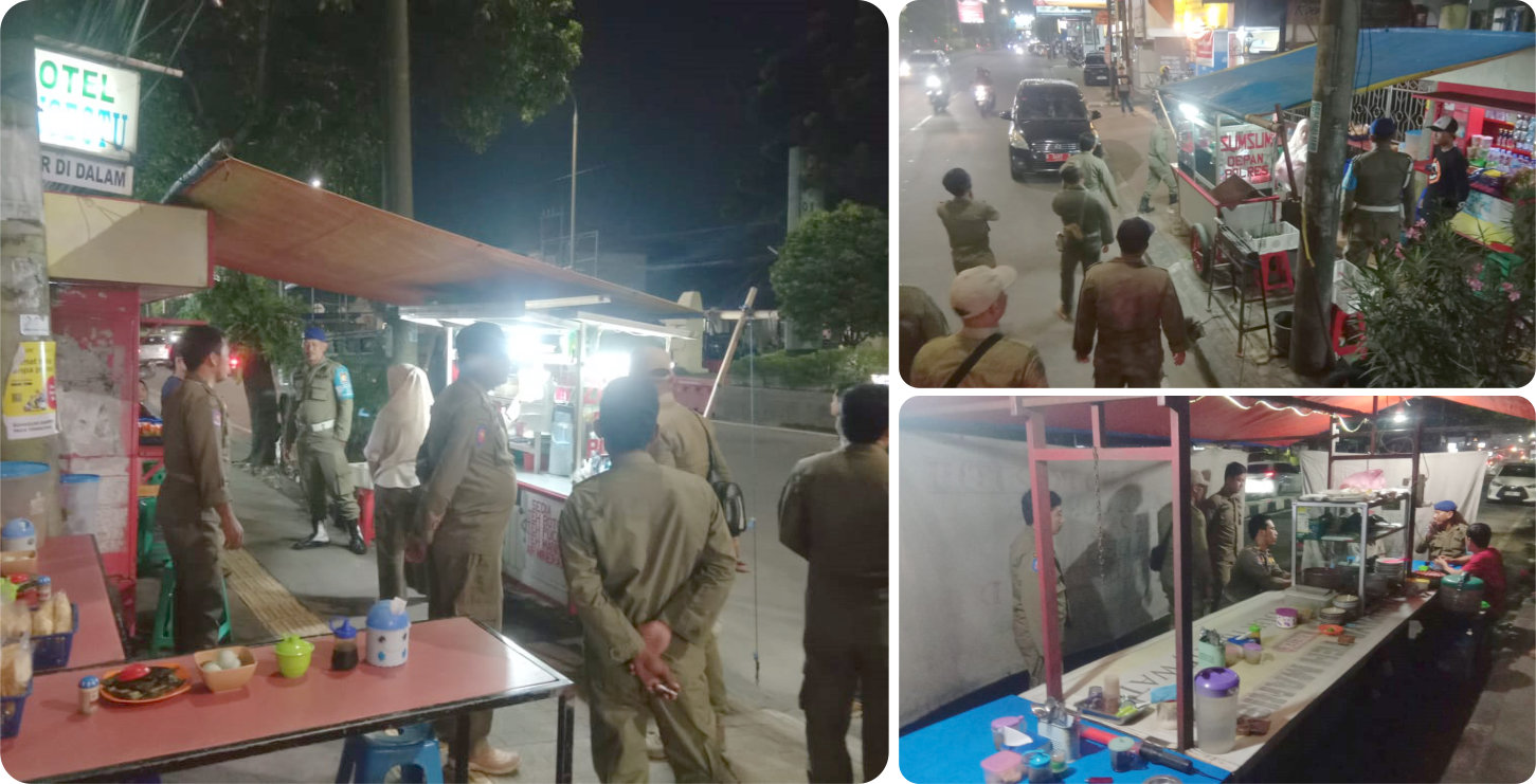 Penegakan Perda PKL di atas Trotoar Jalan