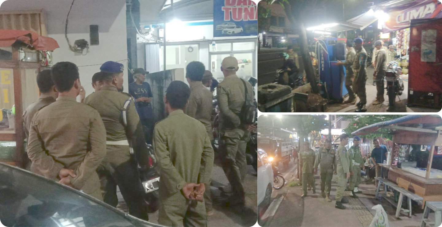 Penegakan Perda PKL di atas Trotoar Jalan
