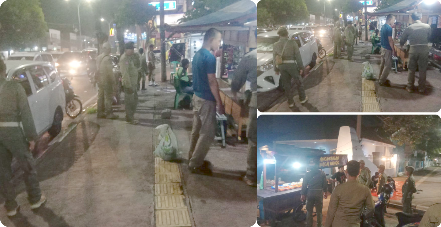 Penegakan Perda PKL di atas Trotoar Jalan