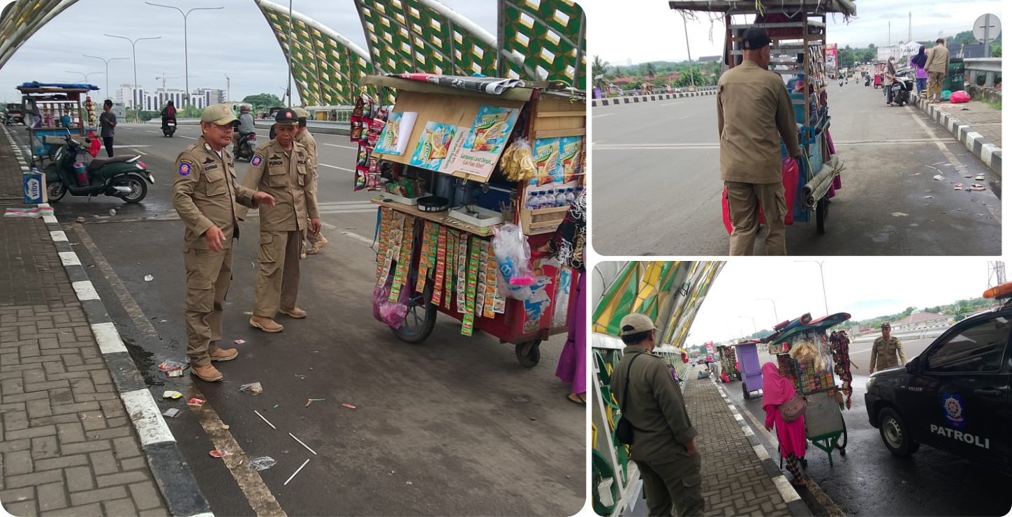 Penertiban Jembatan Arya Wasangkara Bogeg