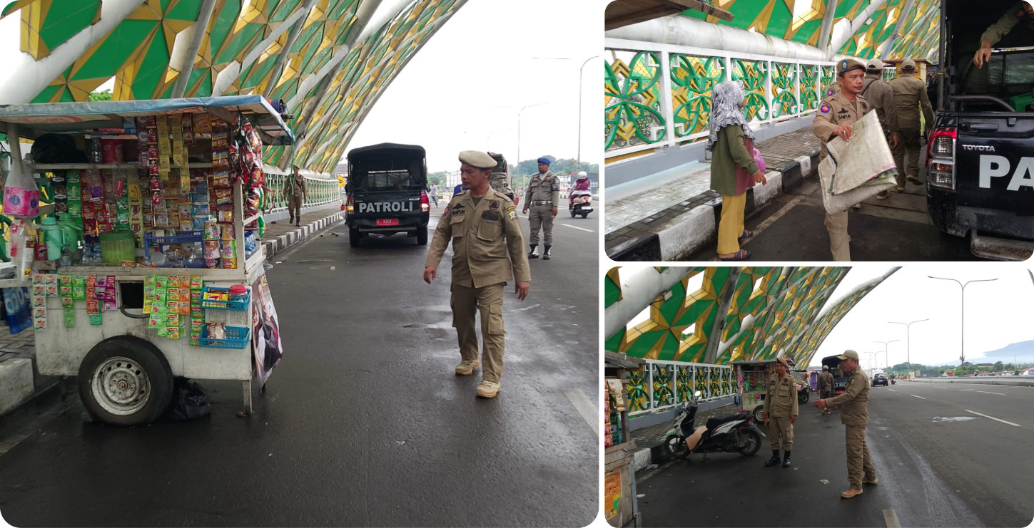 Penertiban Jembatan Arya Wasangkara Bogeg