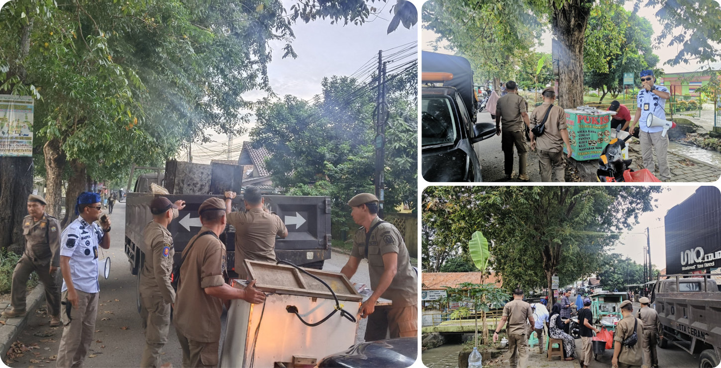 Penertiban PKL Taman Sari
