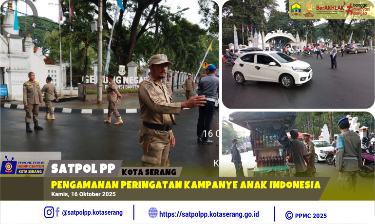 Pengamanan Peringatan Kampanye Anak Indonesia