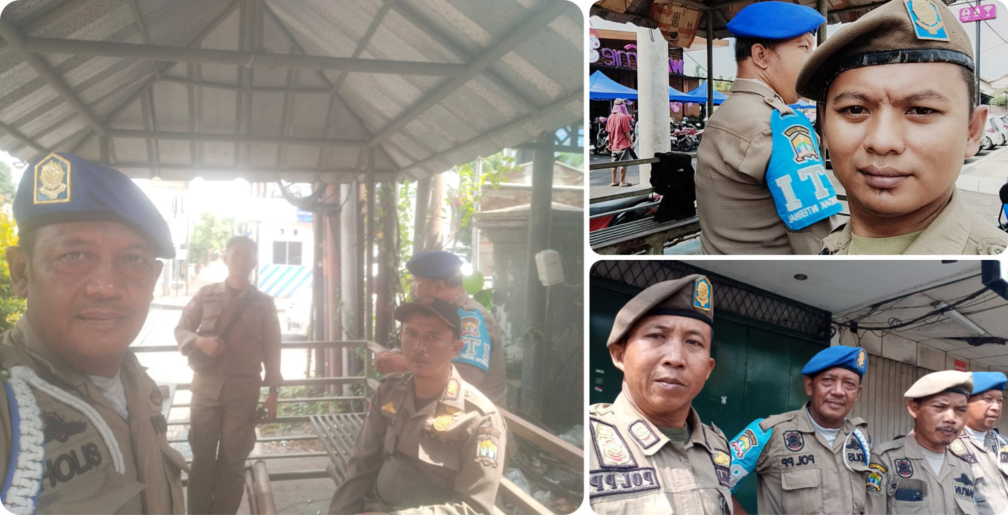 Pengontrolan & Patroli Jaga Pos Lamer oleh PTI