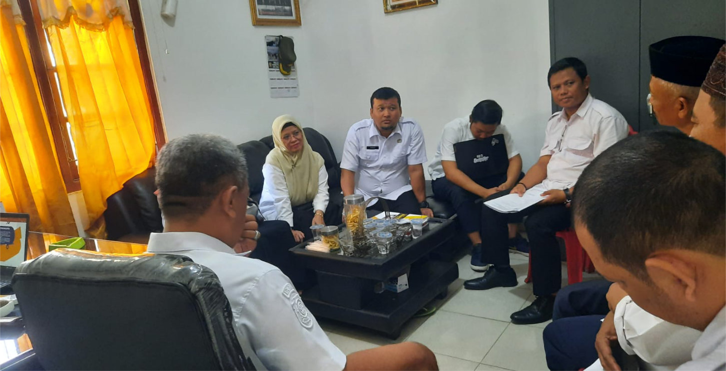 Penyampaian dan Penyerahan NHP kepada Inspektorat Kota Serang