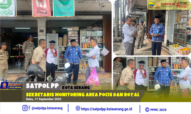 Sekretaris Monitoring Area Pocis dan Royal