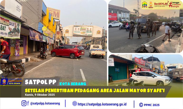 Setelah Penertiban Pedagang Area Jalan Mayor Syafe’i
