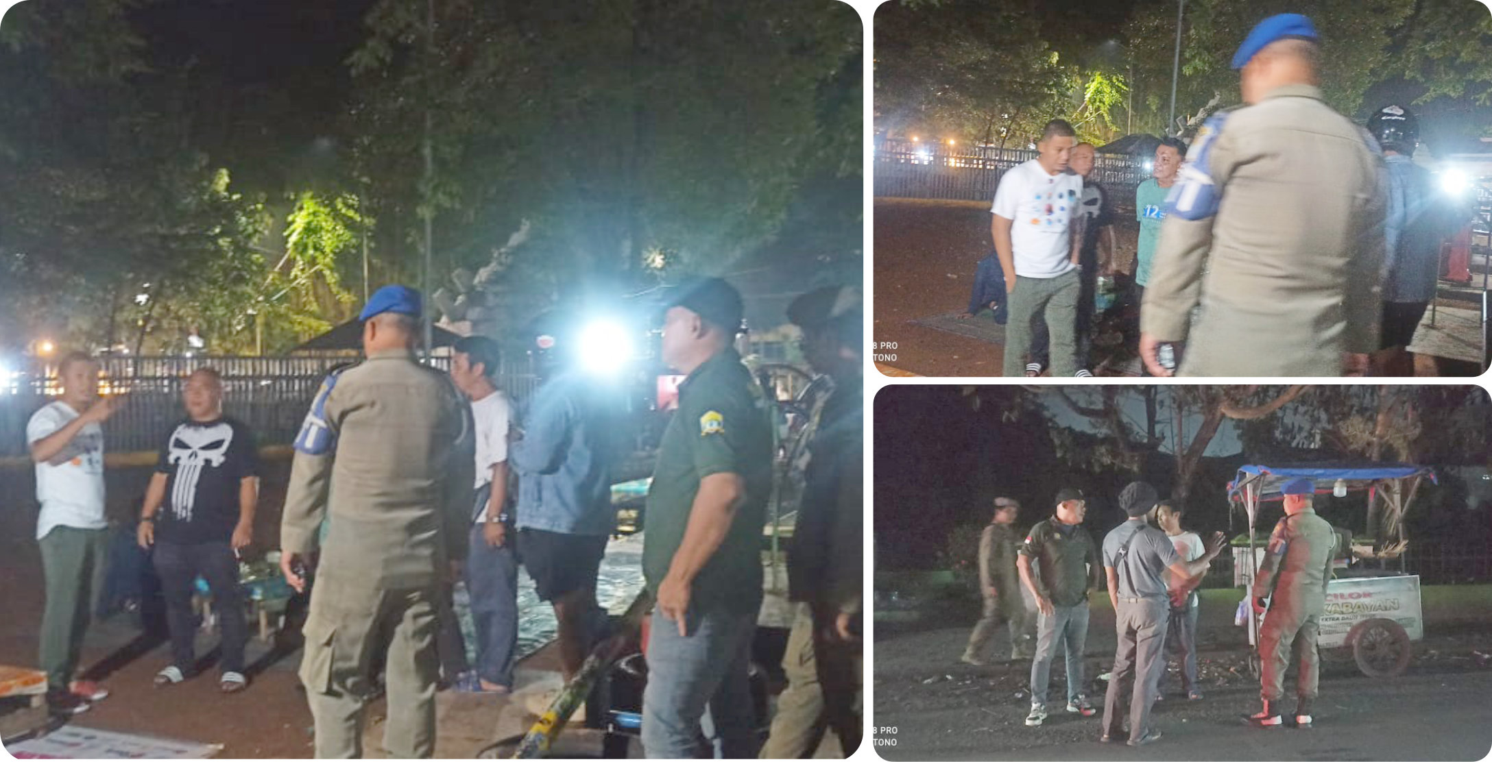 Sidak Kepala Dinkopukmperindag Keadaan Pedagang di Stadion Maulana Yusuf