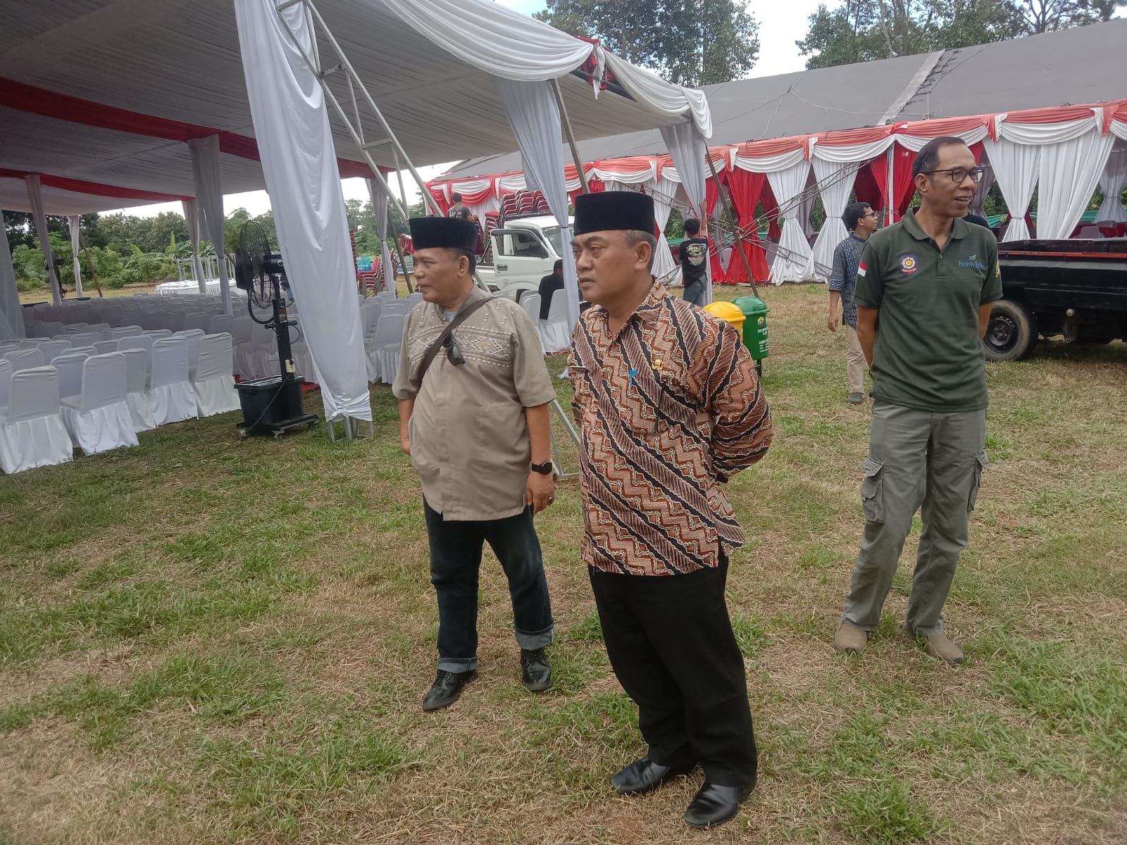 Sekretaris Satpol PP Memantau  Lokasi MTQ VIII Tingkat Kota Serang Tahun 2025