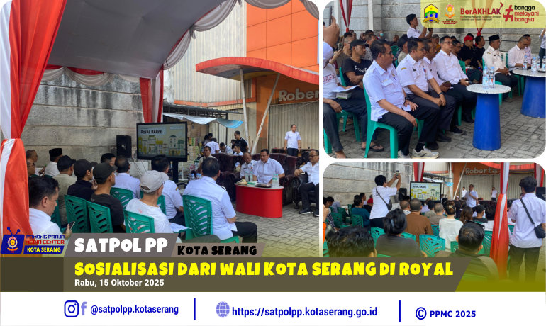 Sosialisasi Dari Wali Kota Serang di Royal