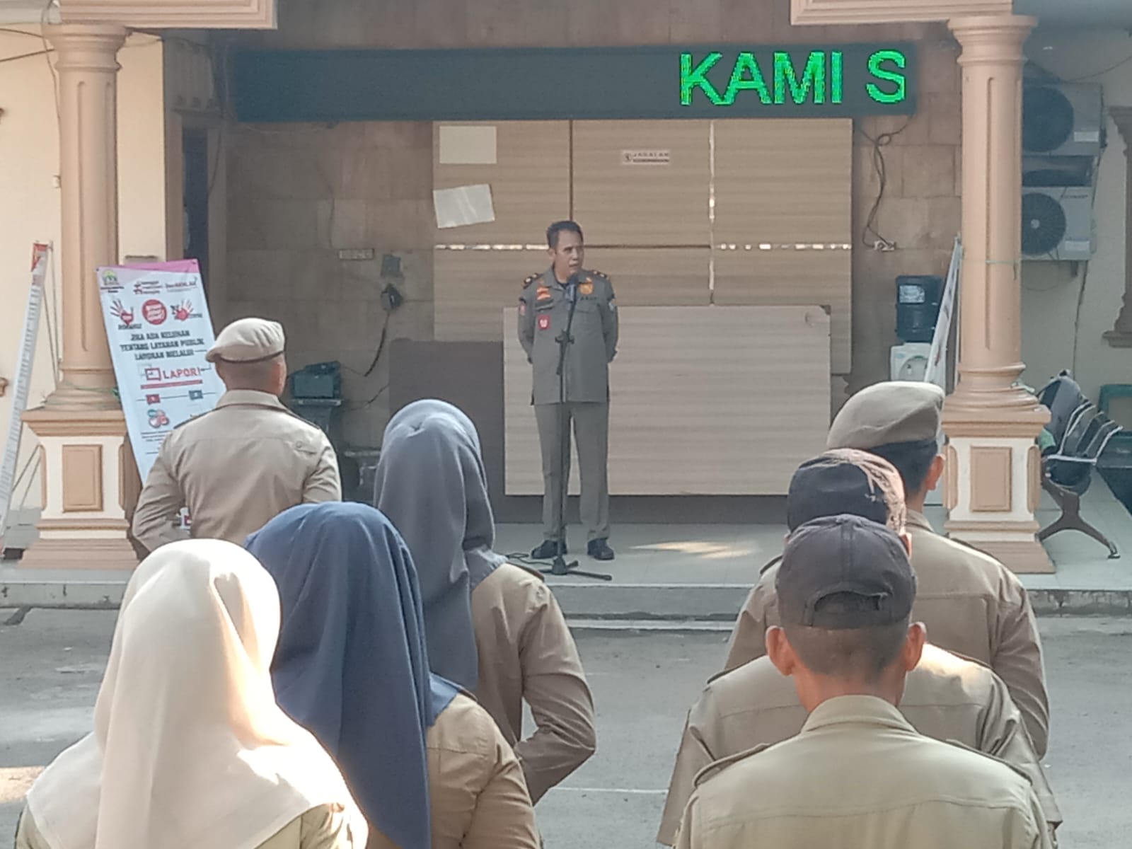 Apel Gabungan Satpol PP, Kepala Satpol PP Tegaskan Komitmen Pemerintah Kota Serang