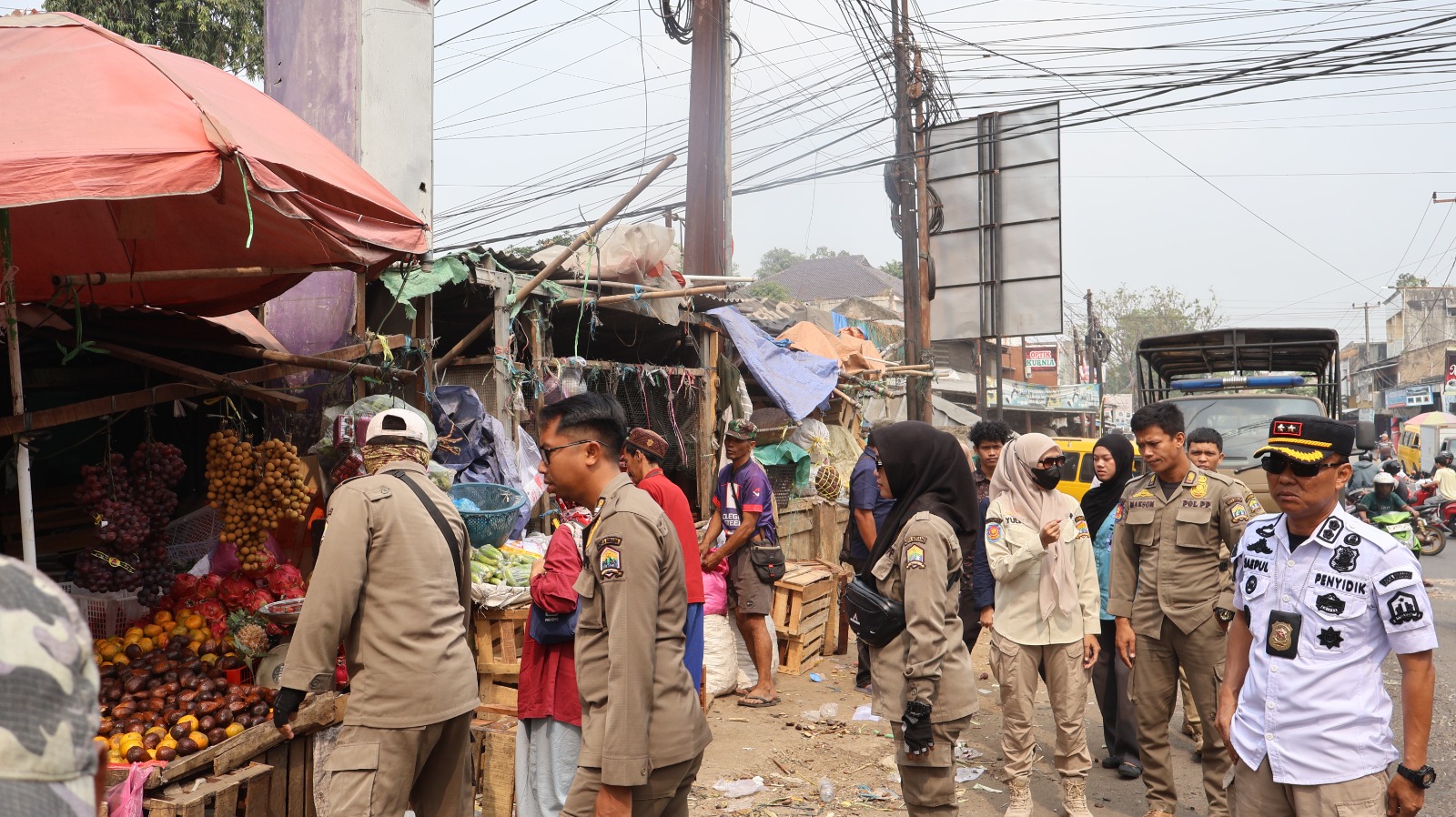 Penertiban PKL (Pasar Rau, Jl. Kho Tarnaya, & Magersari)