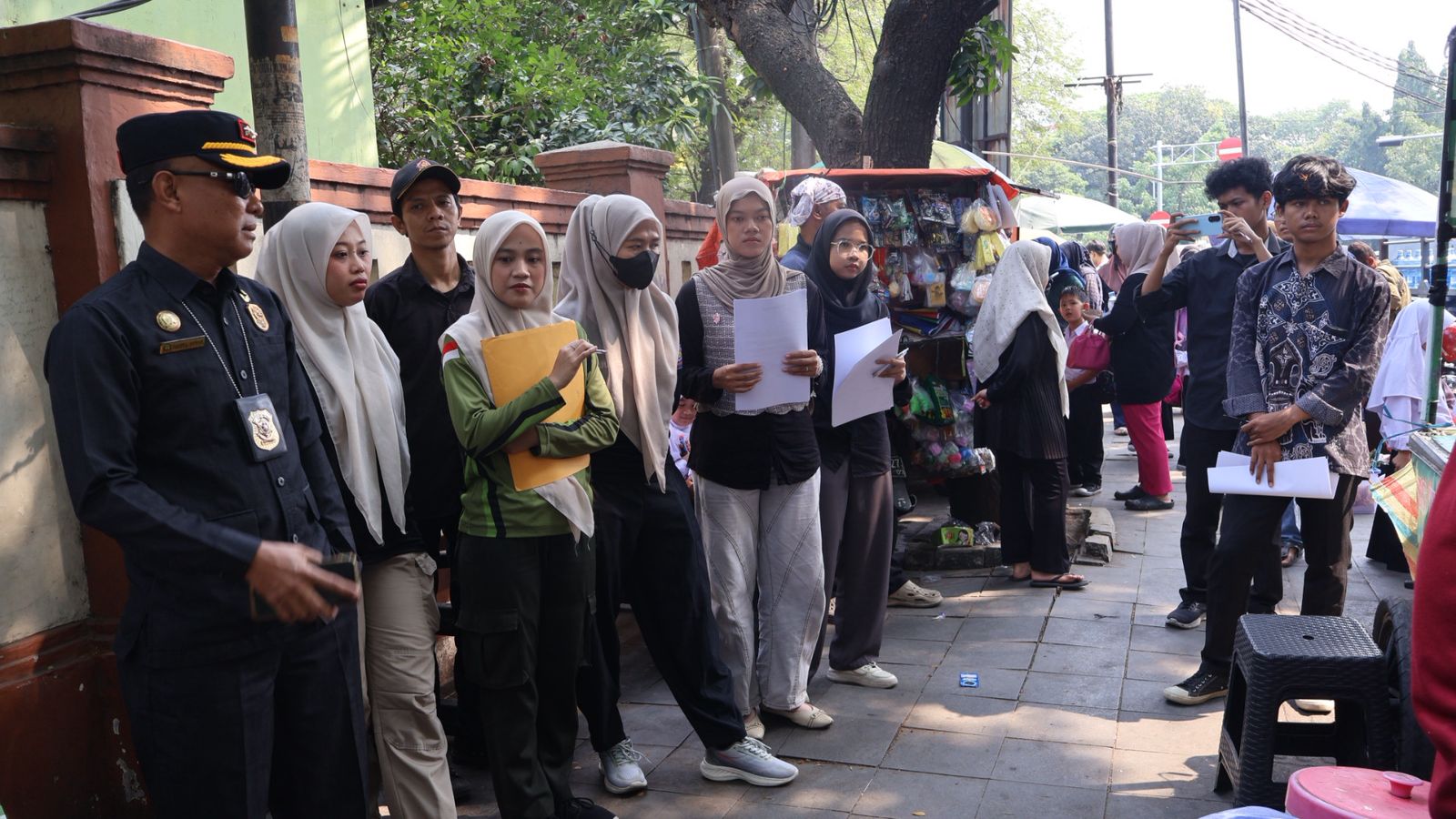 Penertiban PKL (SDN 02 Serang)