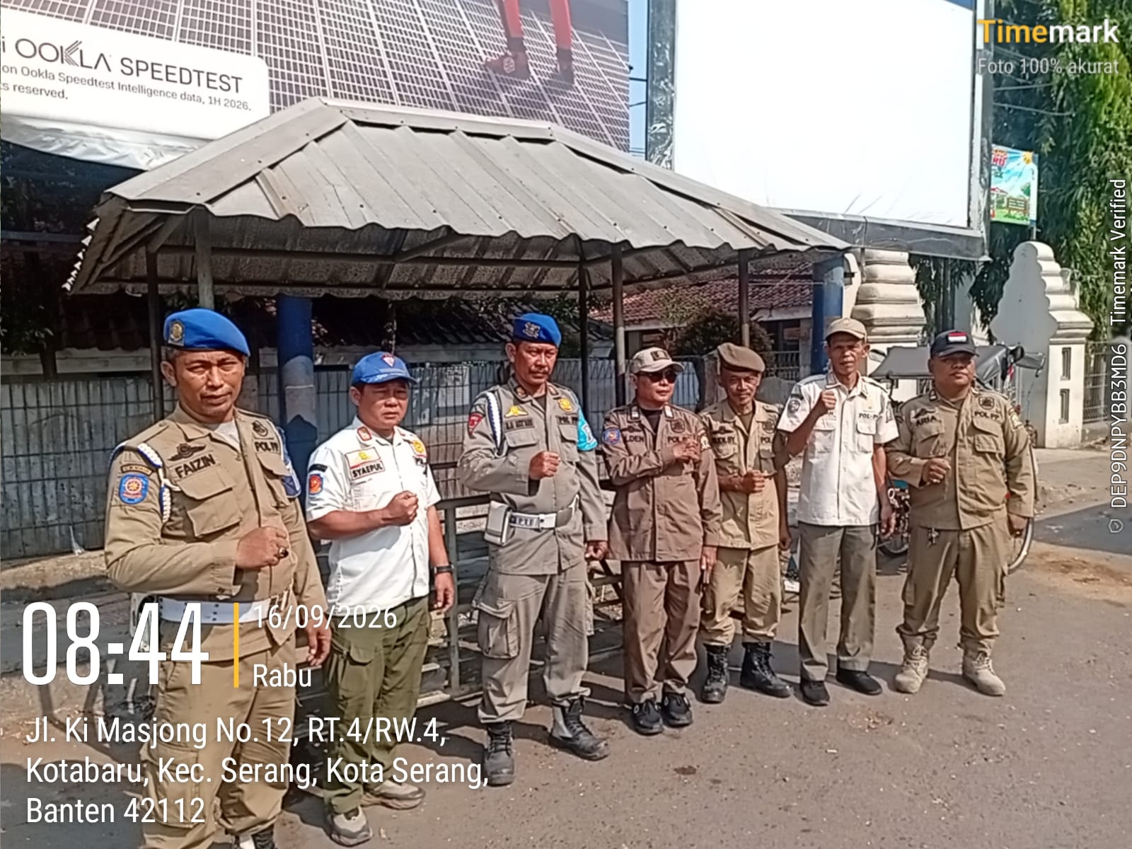 Penertiban PKL (Depan Bank Banten & sekitarnya)